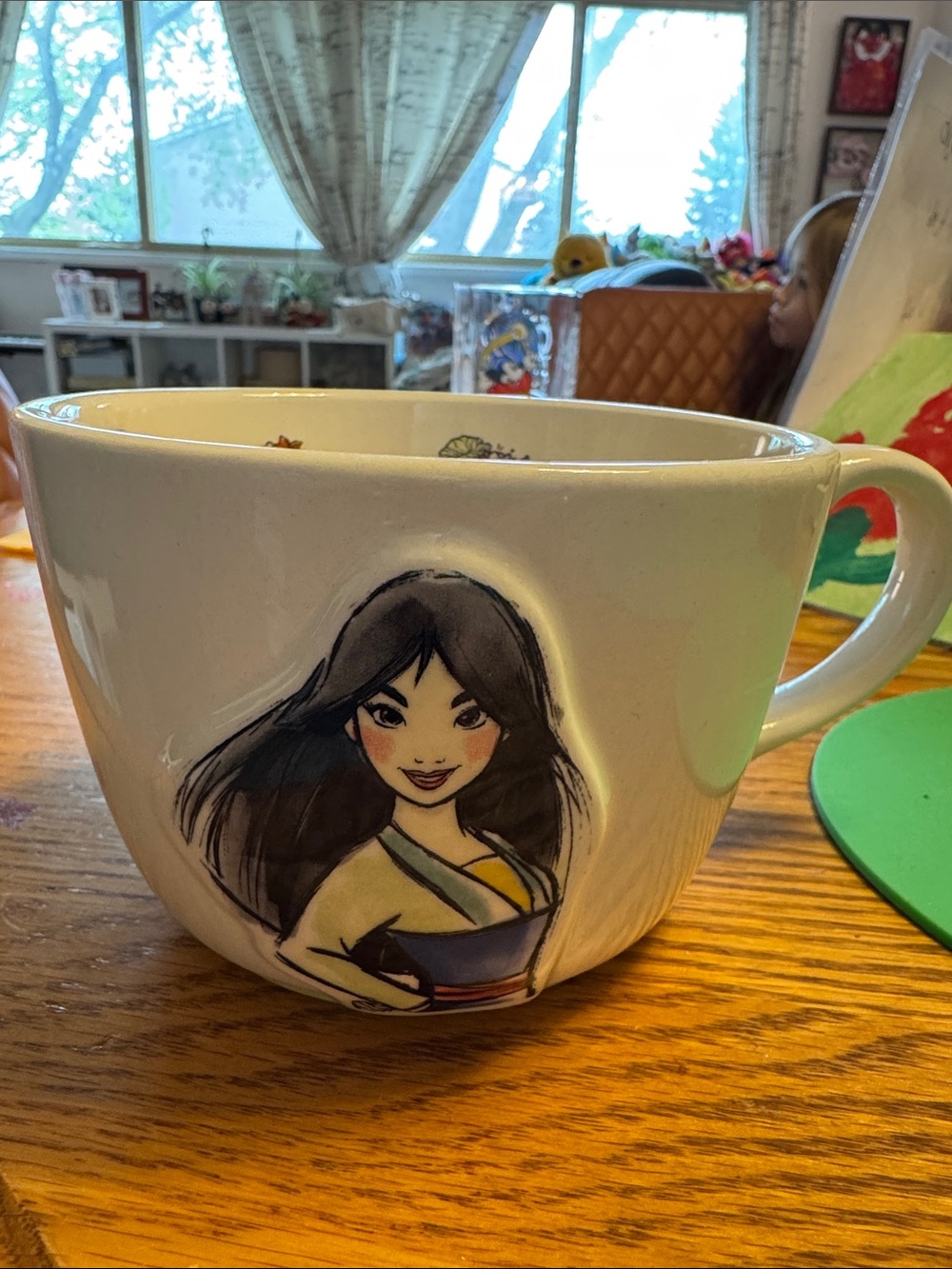 Disney Rae Dunn Mulan mug NEW